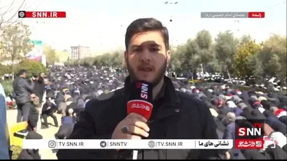 حضور مردم در نماز جمعه پیام ایستادگی تا پای جان را دارد + فیلم