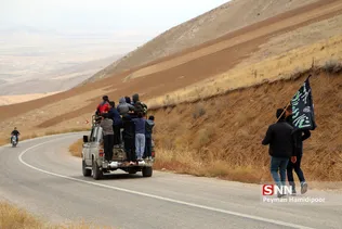 زائران پیاده «چناران شهر» خراسان شمالی