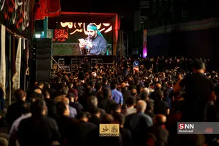 عزاداری شب اول محرم 98 با مداحی حاج سید مجید بنی فاطمه
