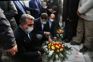 آیین مهمانی لاله‌ها در بهشت زهرا(س)