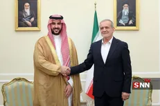 وزیر دفاع عربستان با پزشکیان دیدار کرد