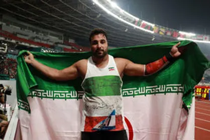احسان حدادی با کسب طلا رکورددار شد