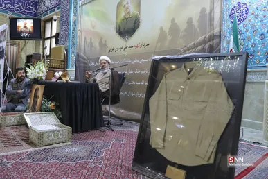 مراسم یادبود سردار شهید سید علی هوائی
