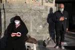 مراسم دعای عرفه در حرم مطهر رضوی