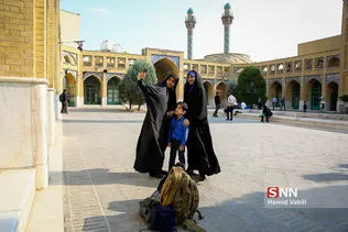 بدرقه کاروان اربعین دانشگاه صنعتی شریف