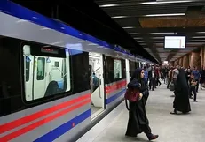 قطارهای فوق‌العاده مترو در ساعت‌های پیک ترافیک اعزام می‌شوند