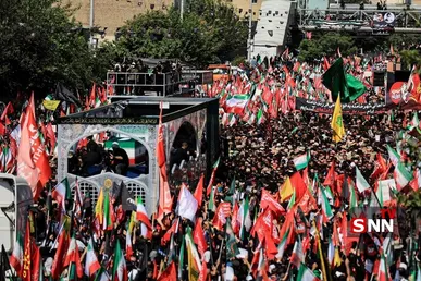پیکر مطهر رهبر مجاهد شهید انقلاب در آغوش علی بن موسی الرضا آرام گرفت /آقای شهید ایران زیارت قبول +فیلم