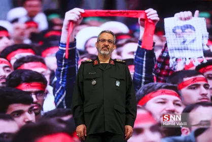 مراسم اختتامیه اولین گردهمایی فعالان فضای مجازی بسیج