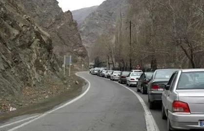 جانشین پلیس راه فراجا: جاده چالوس به&zwnj;سمت شمال یک&zwnj;طرفه شده است