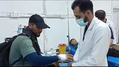 خدمت&zwnj;رسانی شبانه&zwnj;روزی جهادگران سلامت شیراز به زائران اربعین در کربلا و نجف +فیلم