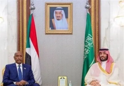 دیدار البرهان و بن سلمان در مکه مکرمه
