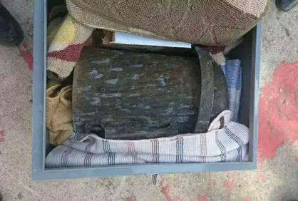 لحظه باز شدن جعبه سیاه سانچی+ عکس