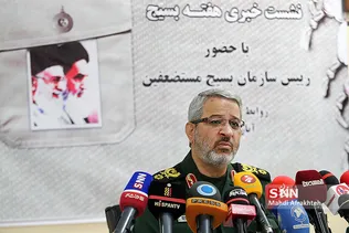 نشست خبری رییس سازمان بسیج مستضعفین