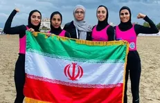 بانوان نجات غریق ایران در ماده ۹۰×۴ متر نایب قهرمان جهان شدند