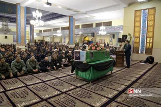 تشییع پیکر امیر سرتیپ دوم خلبان شهید محمدرضا رحمانی