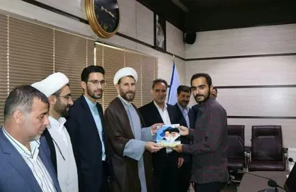 مراسم تکریم و معارفه مسئول بسیج دانشجویی دانشگاه محقق برگزار شد