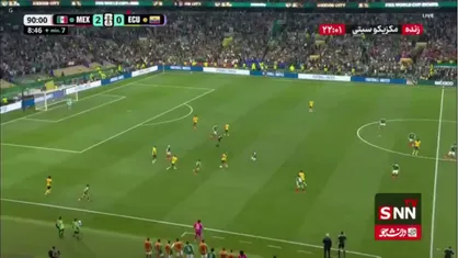 برد بدون دردسر مکزیک مقابل اکوادور در دور یک شانزدهم جام جهانی / مکزیک 2 - 0 اکوادور