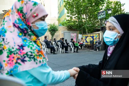 جشن خیابانی میلاد امام حسن مجتبی(ع) در محله باغ فیض