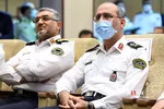 مراسم تکریم و معارفه رئیس پلیس راهور تهران بزرگ