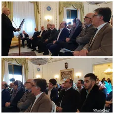 دیدار ظریف با ایرانیان و نخبگان مقیم رم