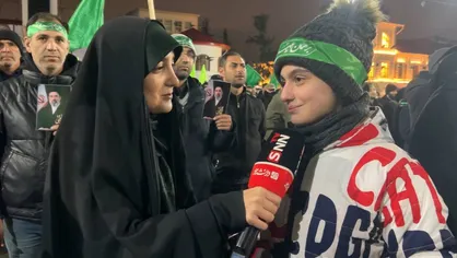 سرمای رشت در برابر اراده پولادین/ بیعت مجدد با رهبر انقلاب و پیام دلگرمی به نیروهای مسلح+فیلم
