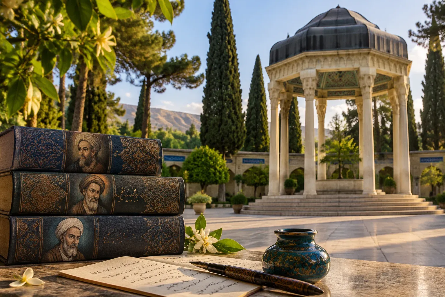 رونمایی از پوستر چهارمین جشنواره ملی شعر آیات در جوار آرامگاه حافظ / تلاش برای پایه‌گذاری جشنواره جهانی شعر و ادبیات در شیراز