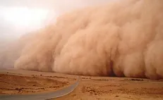 وقوع طوفان شن هوای فهرج را در وضعیت خطرناک قرار داد