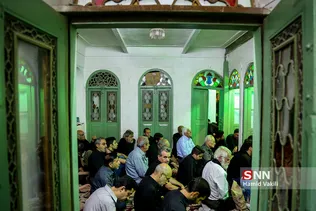 عزاداری در حسینیه بنکدار اصفهان