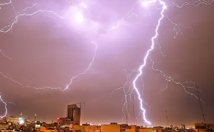 وزش باد و رعد برق طی ۲۴ گذشته ۲ فوتی و ۲ مصدوم در کشور به همراه داشت