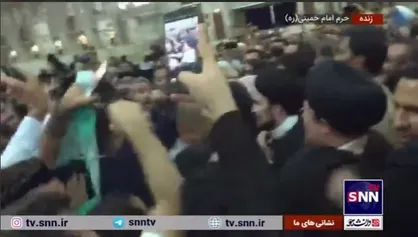 ورود مسعود پزشکیان، رئیس&zwnj;جمهور منتخب به حرم مطهر امام خمینی (ره)