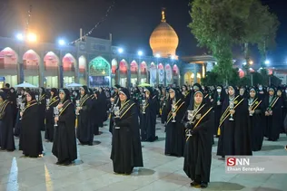 مراسم شام غریبان و لاله‌گردانی شهادت حضرت اباعبدالله الحسین(ع) و شهدای کربلا، شامگاه ۱۷ مرداد ماه ۱۴۰۱ با حضور آیت الله ابراهیم کلانتری تولیت آستان مقدس حضرت شاهچراغ(ع)، خادمین، زائرین و مجاورین بارگاه ملکوتی حرم مطهر حضرت شاهچراغ(ع) شیراز برگزار شد.