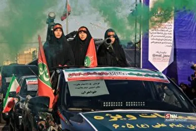اجتماع بزرگ «دخترانِ جان‌فدای ایران» در تهران (۱)