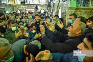 تشییع پیکر شهید مدافع امنیت شهید «علی‌اکبر رنجبر» در شیراز