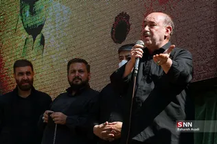 تشییع و تدفین پیکر پدر شهیدان موحد دانش در بهشت زهرا(س)