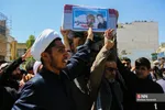 تشییع و تدفین شهید مصطفی نامور در قم
