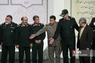 مراسم تجلیل از سردار حاج علی فضلی
