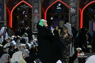 احیای شب ۲۱ در آستان امامزاده صالح (ع)