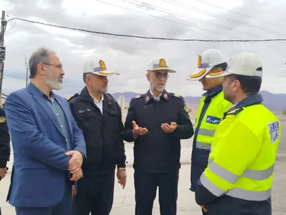 حضور جانشین رئیس پلیس راهور فراجا در استان سمنان / تأکید بر خدمت&zwnj;رسانی مطلوب و رعایت قوانین رانندگی
