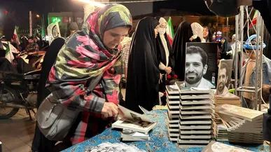 «حاج رحیم»، روایتی از الگوی پدر تراز انقلاب رونمایی شد/ رونمایی از الگوی پدر تراز انقلاب در میدان شهدا تهران