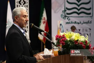 دکتر منصور غلامی وزیر علوم ، تحقیقات و فناوری در دومین کنگره ملی شهدای دانشجو در مشهد 