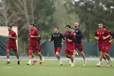 پرسپولیس زیر باران تمرین کرد و به اردو رفت