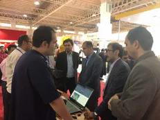 رییس سازمان فضایی ایران از نمایشگاه الکامپ بازدید کرد