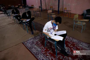برگزاری امتحان پایان سال مدرسه البرز