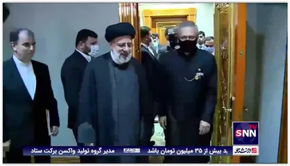 دیدار رئیس جمهور ایران با همتای پاکستانی