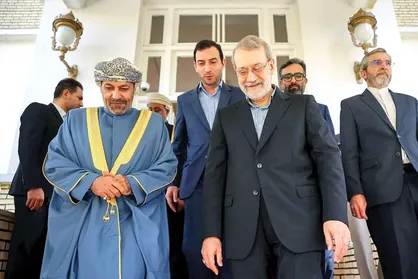 لاریجانی فردا به عمان می&zwnj;رود