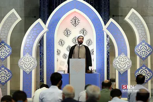 اقامه نماز عید فطر در مسجد دانشگاه تهران