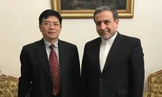 تأکید ایران و چین بر حمایت از روند صلح در افغانستان با محوریت دولت این کشور