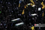 تشییع و تدفین پيكرشش شهید مدافع حرم در قم