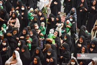 اجتماع عظیم شیرخوارگان حسینی در شیراز
