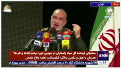 سردار سلامی: قدرت های بزرگ با جهان بینی امام و رهبری در چشم مردم ما کوچک شدند